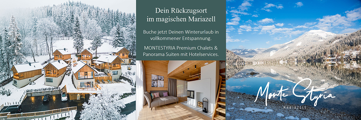 Montestyria Mariazell - Winterurlaub Chalets Suiten Mariazellerland