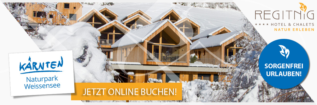 REGITNIG Chalets - Winterurlaub Chaletdorf Weissensee Kärnten