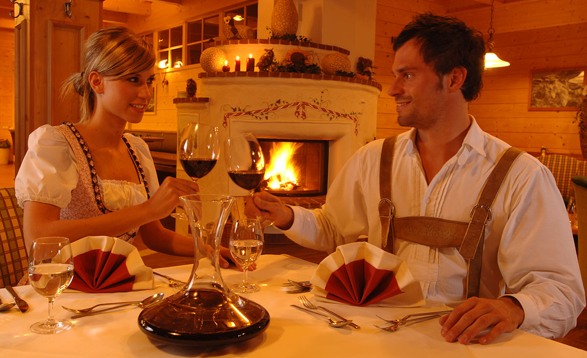 Chalets und Hütten mit eigenem Restaurant