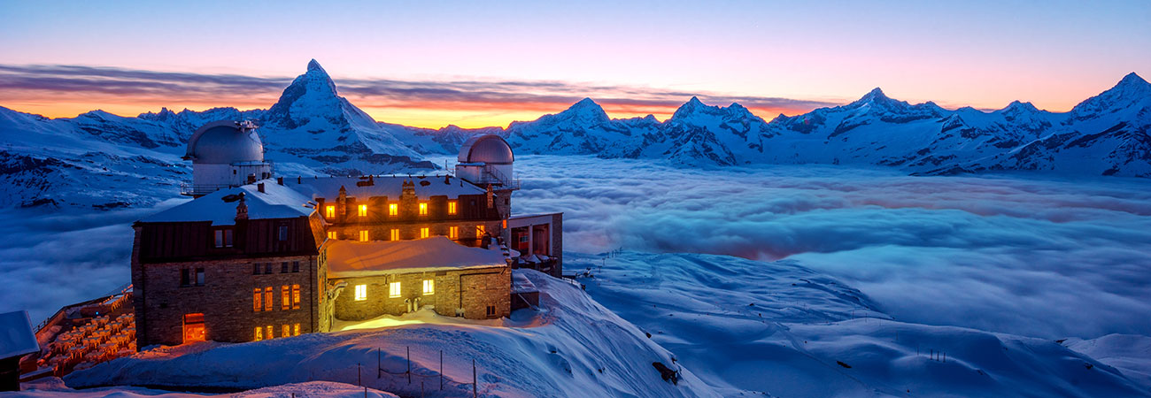 Skiurlaub in Ski-Lodges in der Schweiz