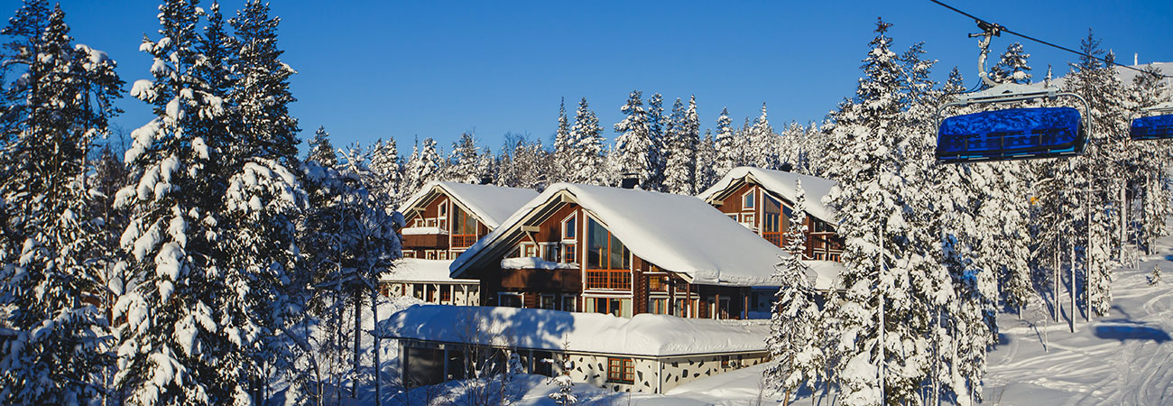 Winterurlaub in Chalets direkt an der Skipiste