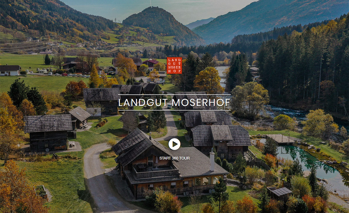 3D Rundgang Chalets Landgut Moserhof