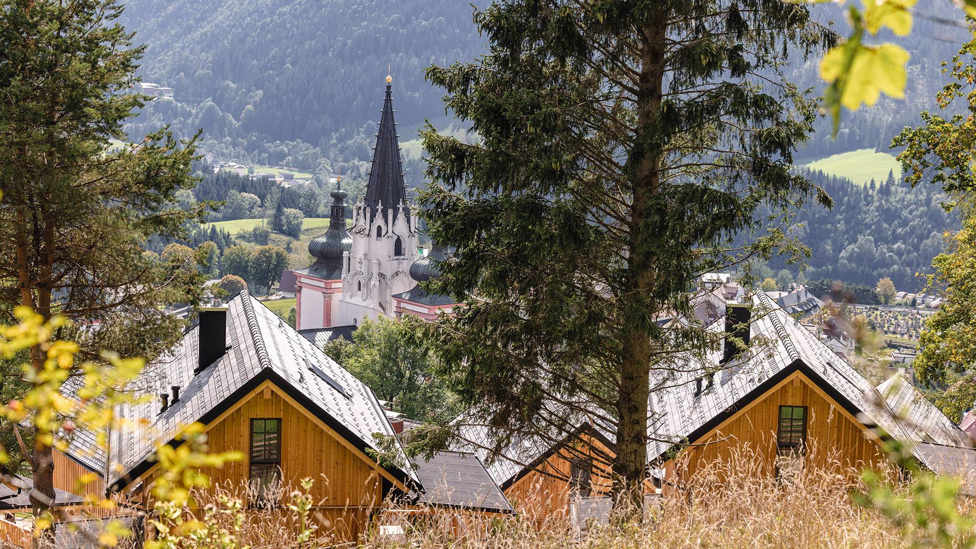 Montestyria Mariazell Sommerliche Auszeit Premium-Chalets Grenze Steiermark Niederösterreich