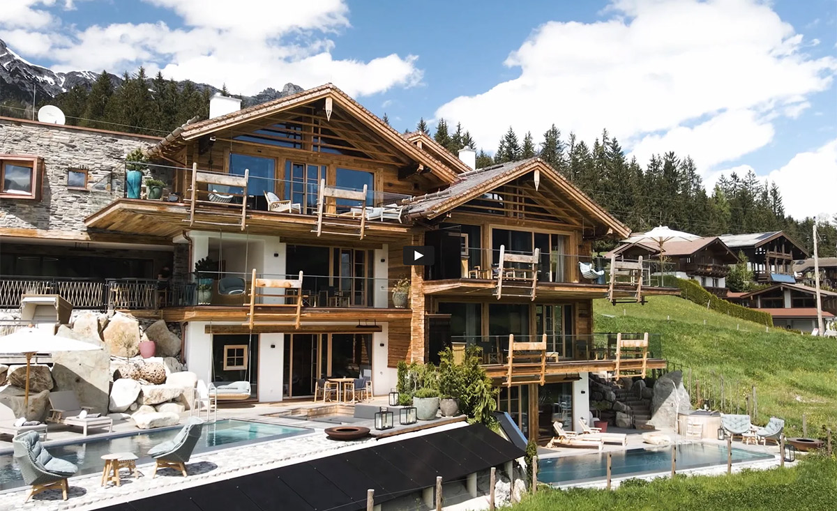 Video SENHOOG Leogang - Luxus-Chalets im Salzburger Land